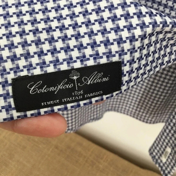 Boss Hugo Boss Men’s T-Swain Tailored Slim Fit Button Down L/S Shirt - Picture 6 of 9